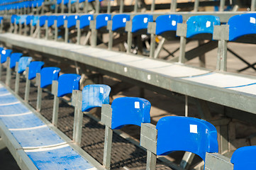 Image showing Stadium seats