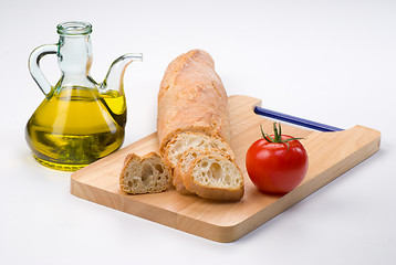 Image showing Mediterranean ingredients