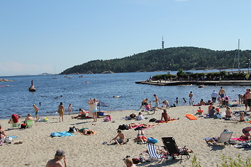 Image showing Bystranda in Kristiansand