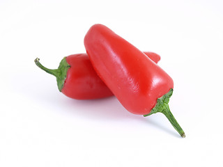 Image showing Mini Red Bell Peppers