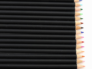 Image showing Sharpened Pencils