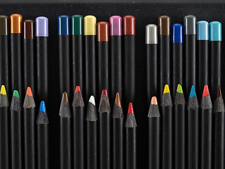 Image showing Sharp Artist Pencils