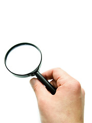 Image showing Loupe in hand 