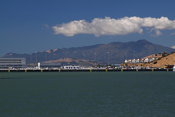 Image showing Wharf on sunny day