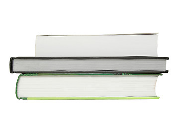 Image showing Three books isolated