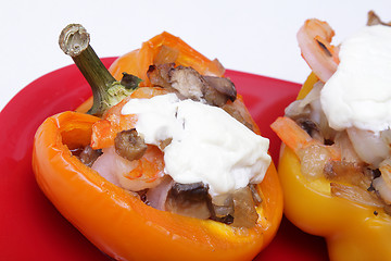 Image showing Stuffed pepper