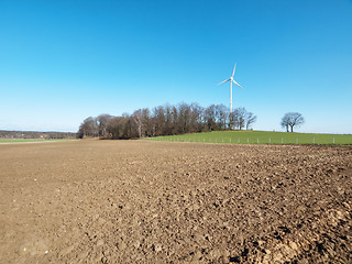 Image showing Wind turbine energy