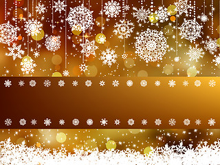 Image showing Elegant christmas background. EPS 8