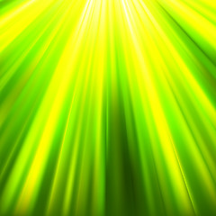 Image showing Green luminous rays. EPS 8