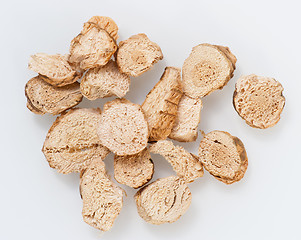 Image showing Dried Galangal Slices