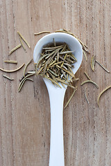 Image showing Spoon of Rosemary