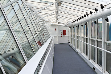 Image showing ship corridor