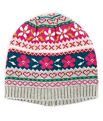 Image showing Warm knitted cap