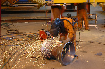 Image showing Welding