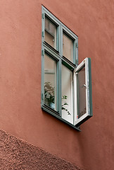 Image showing old open windows