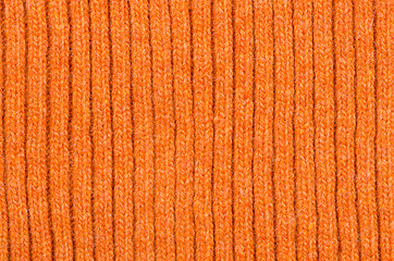 Image showing Orange woolen cloth