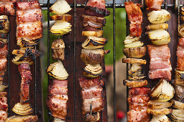 Image showing Tasty pork meat ready to be eaten