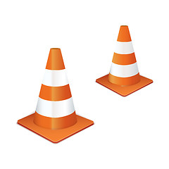 Image showing Traffic cone collection
