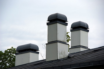 Image showing Chimneys