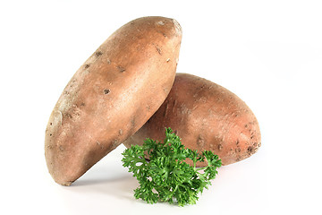 Image showing Sweet potatoes