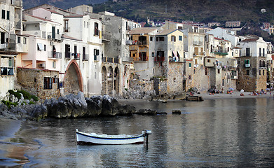 Image showing Cefalu city, Sicily 