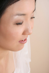 Image showing Close up bride