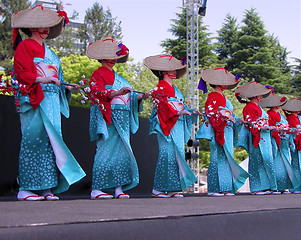 Image showing Japanese dance