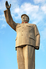 Image showing Chairman Mao's statue