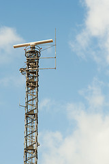 Image showing Radar tower