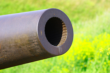 Image showing Old Russian Cannon in Suomenlinna Sveaborg Helsinki Finland