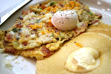 Image showing American Breakfast