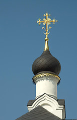 Image showing cross on a church dome