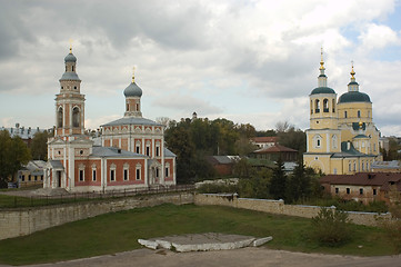 Image showing two churches