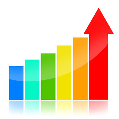 Image showing Business success charts