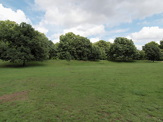 Image showing Kensington gardens, London