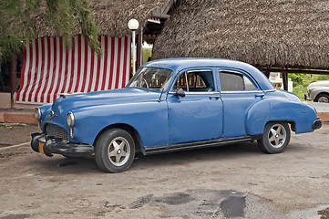 Image showing Old cuban car.