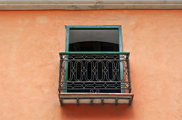 Image showing Balcony detail in Havana, Cuba.