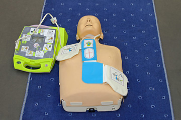 Image showing AED mannequin