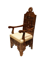 Image showing Wooden chair