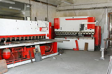 Image showing Iron workshop