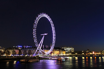 Image showing London eye