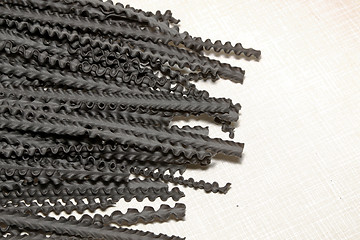 Image showing Dark pasta
