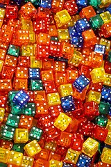 Image showing Color dice