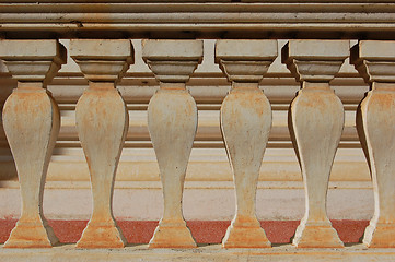 Image showing Stone fence