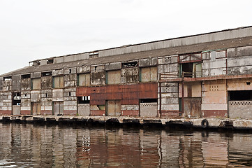 Image showing Abandoned building.