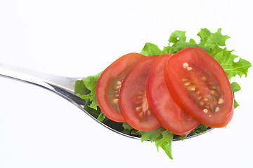 Image showing Tiny salad