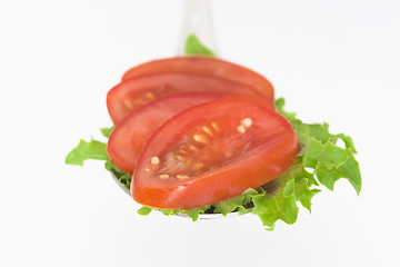 Image showing Tiny salad