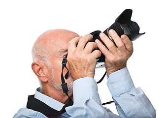 Image showing senior photographer