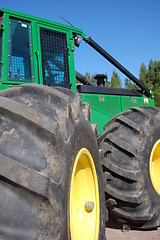 Image showing forest tractor