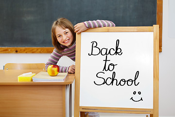 Image showing Back to school board